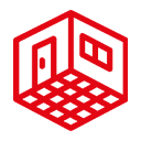 Icon für Innenausbau für Häuser, Wohnungen und Büros in München von Manovic GmbH
